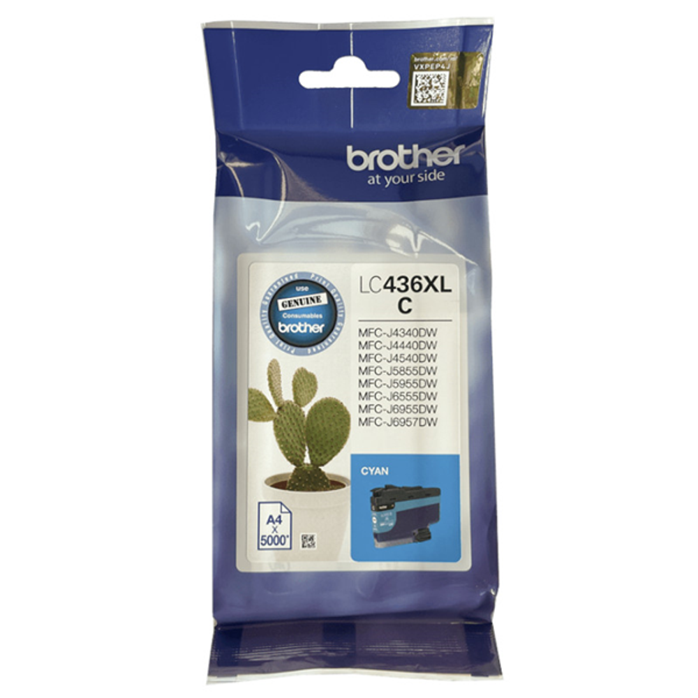 Brother LC436 Ink Cartridges Cyan