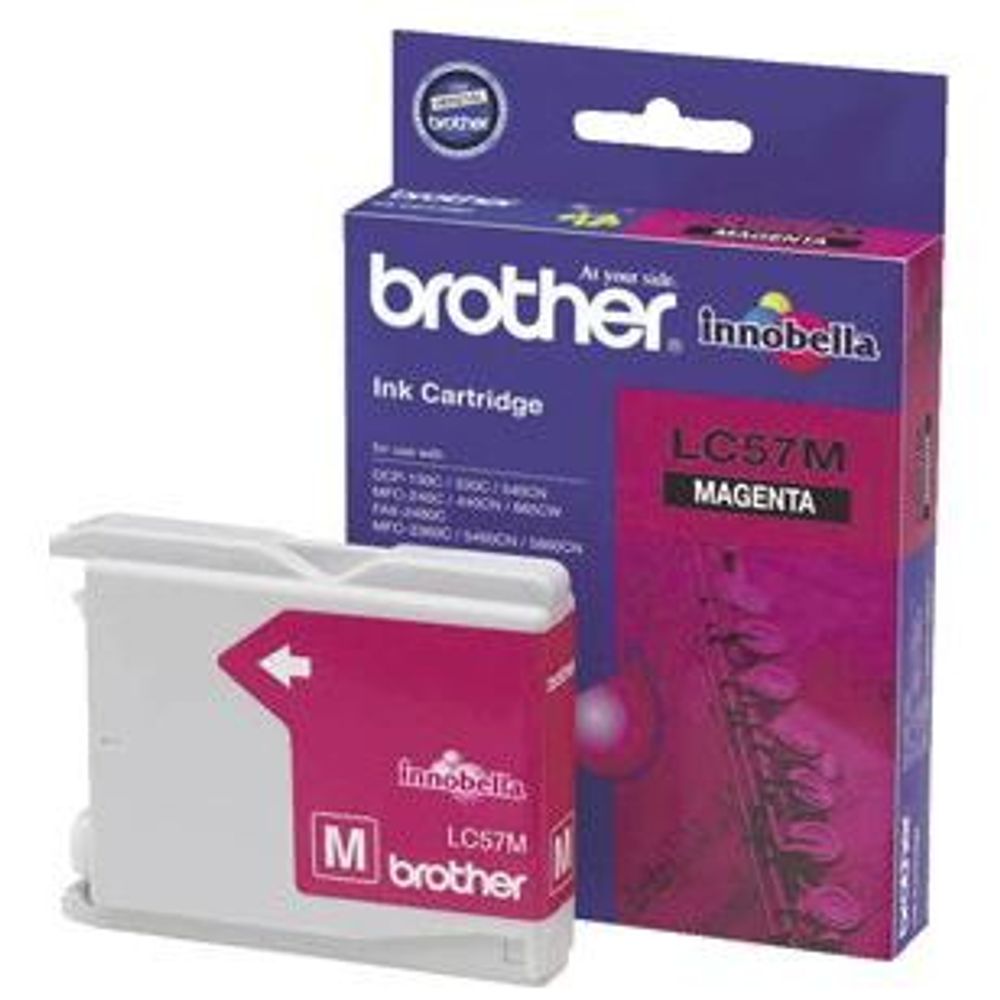 Brother LC57 Ink Cartridges Magenta