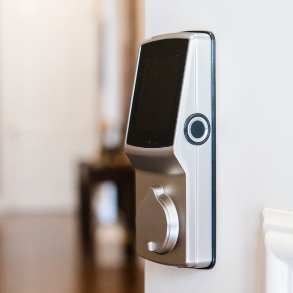 Lockly PGD728F MB - Secure Plus Deadbolt lock, Fingerprint, BT, Passcode Patent MB