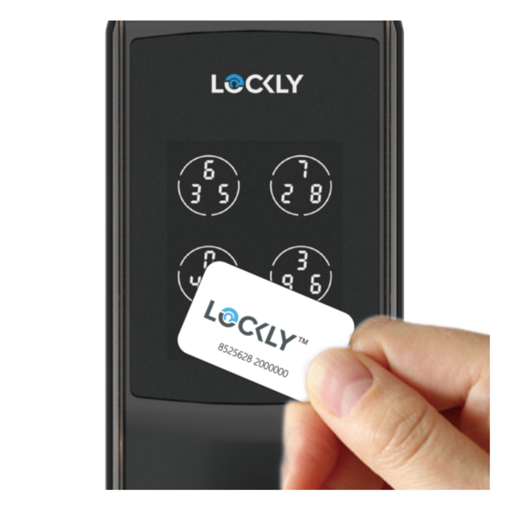 Lockly PGD829AF VB - Lux Mortise Lock, Fingerprint, CardReader, BT, Passcode Patent VB