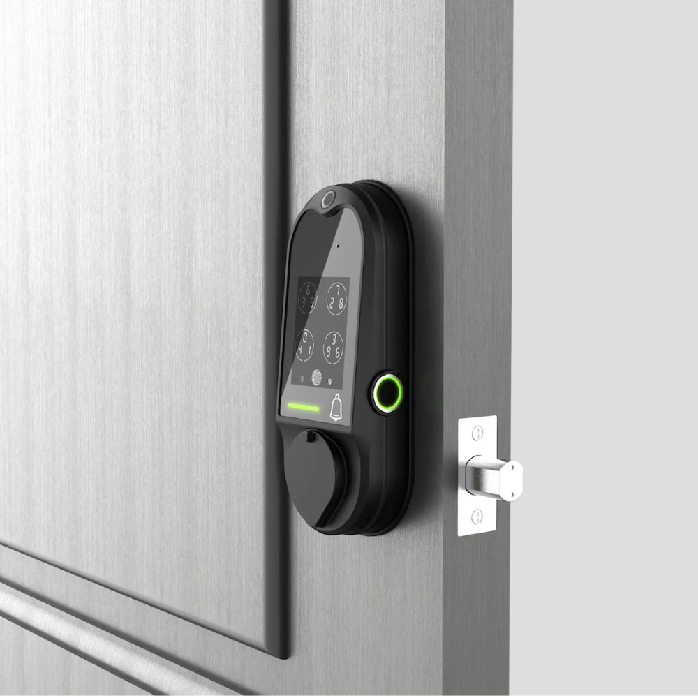 Lockly PGD798 MB - Vision Smart Deadbolt Lock + Video Doorbell - Matt Black