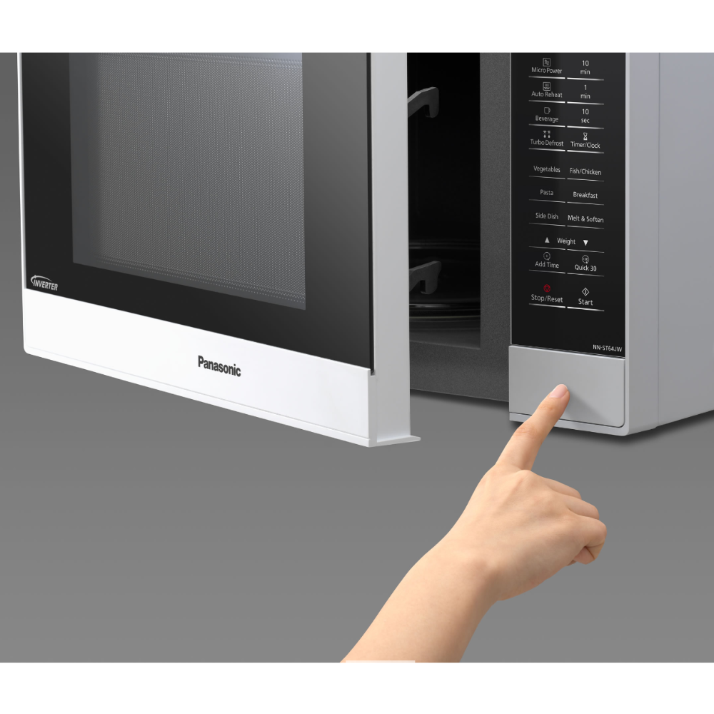 Panasonic NN-ST64JWQPQ 32 Litre 1100 Watts Microwave Oven White