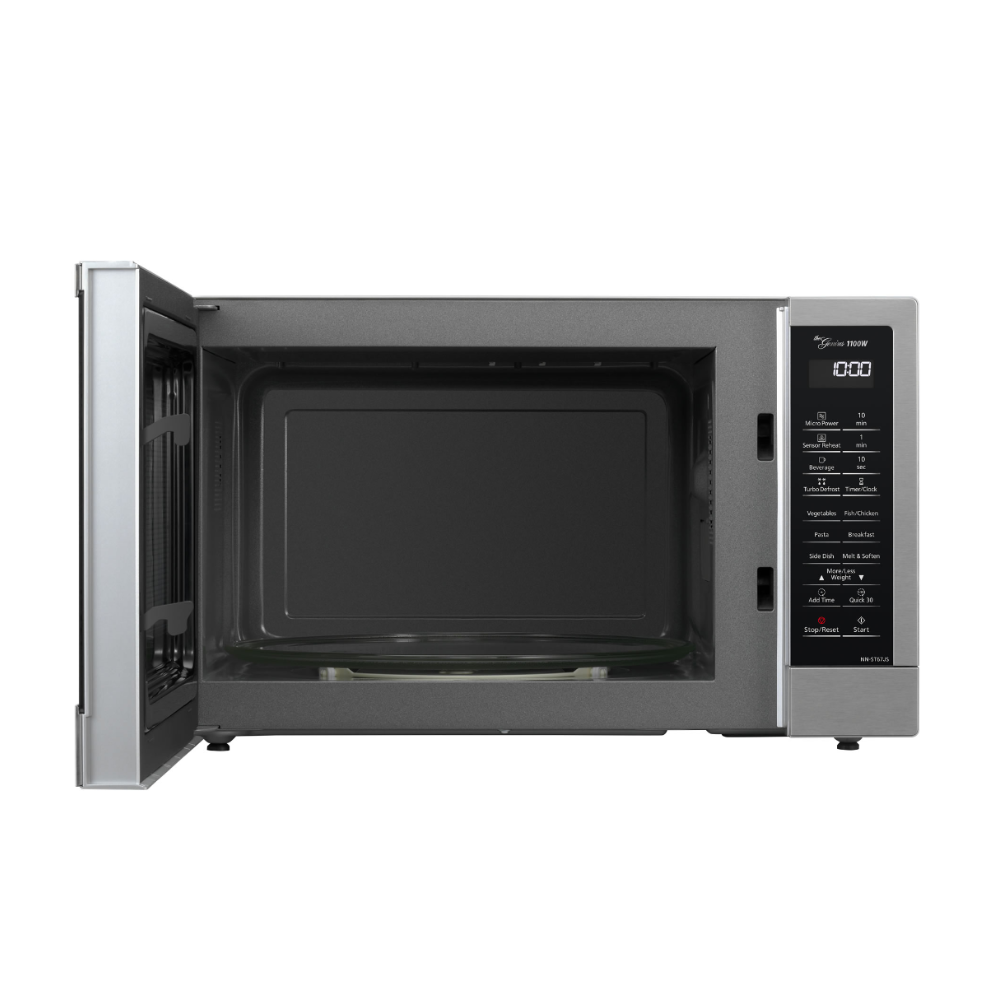 Panasonic NN-ST67JSQPQ Touchpanel Control, 32 Litre, 1100 Watts, Genius Sensor - Stainless Steel