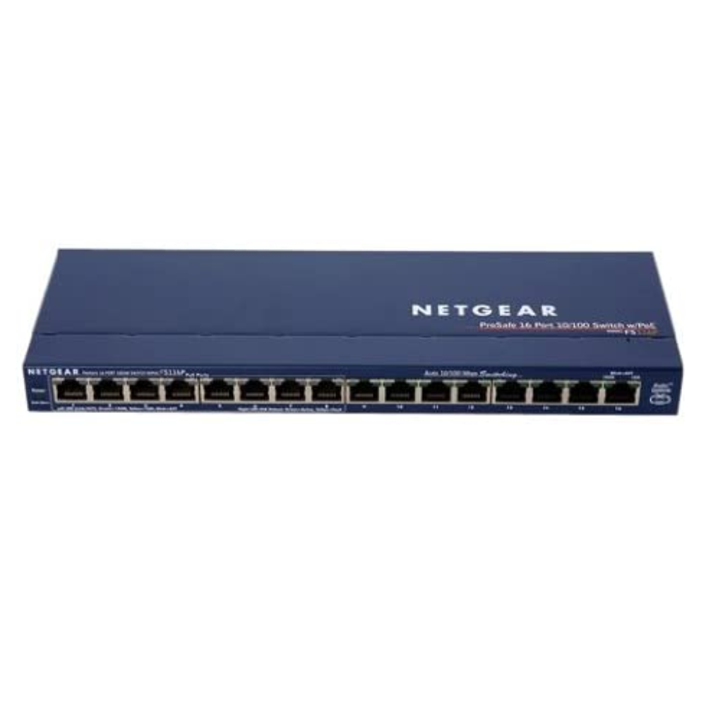 Netgear FS116PAU - ProSafe 16-port 10/100 Switch with 8 port PoE