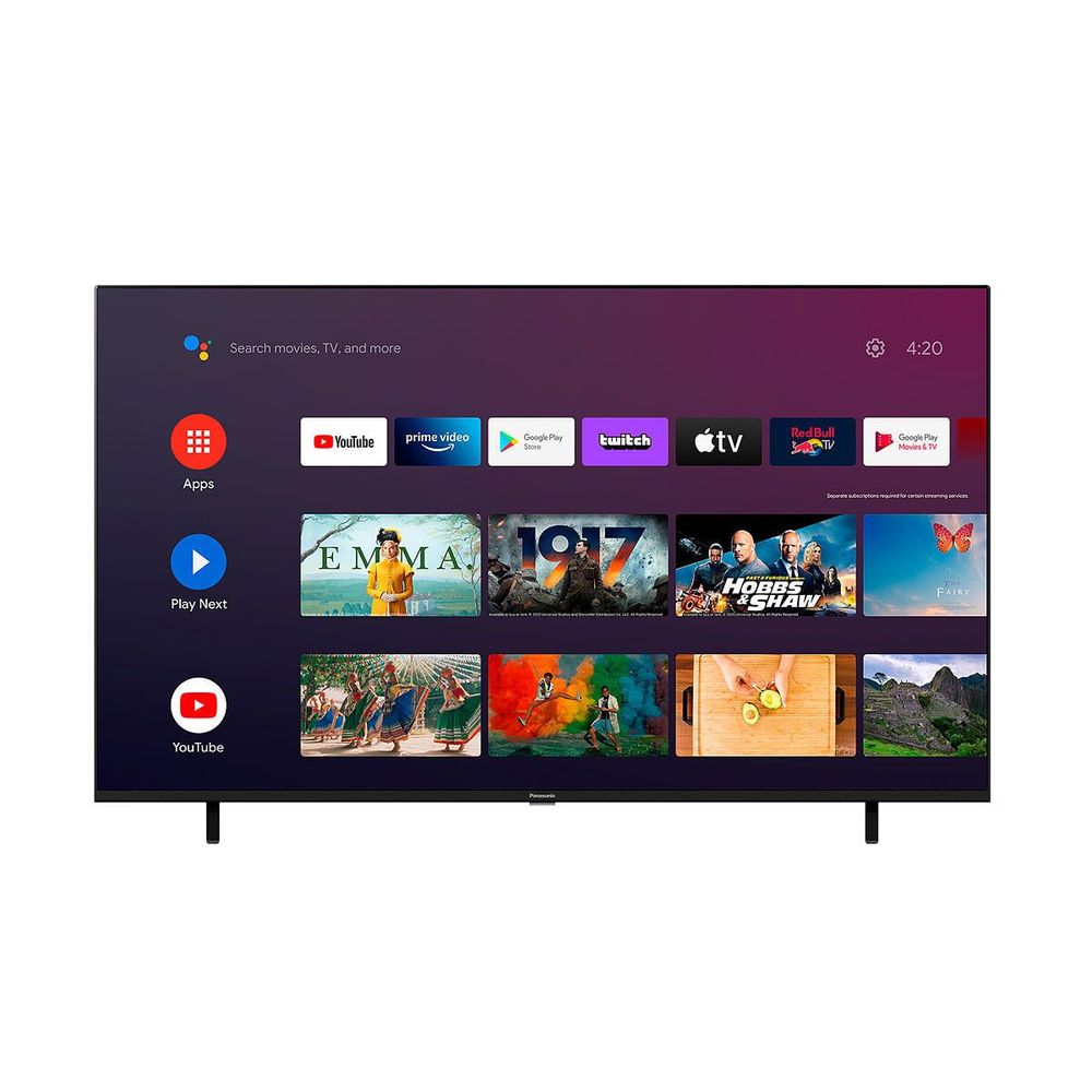 Panasonic TH-55J650Z 55" 4K LED - Android TV, Chromecast, UHF Tuner