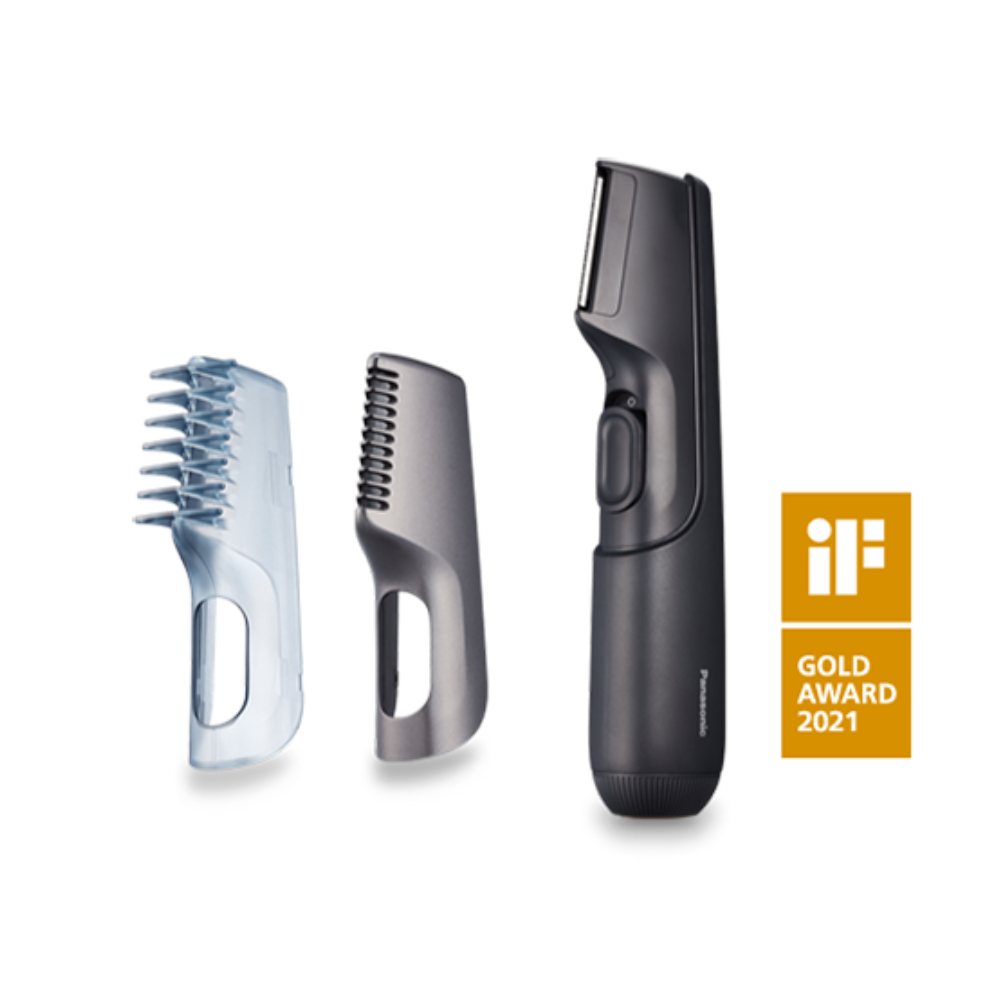 Panasonic ER-GK20-K541 Wet & Dry Battery Power Body Hair Trimmer