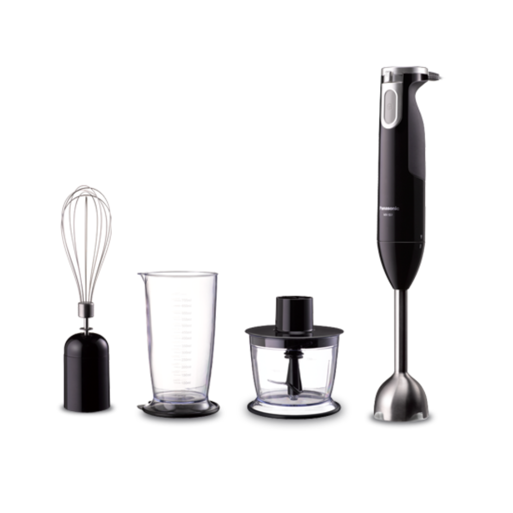 Panasonic MX-SS1BST Hand Blender Set 600W, Variable Speed, Stainless Steel Foot