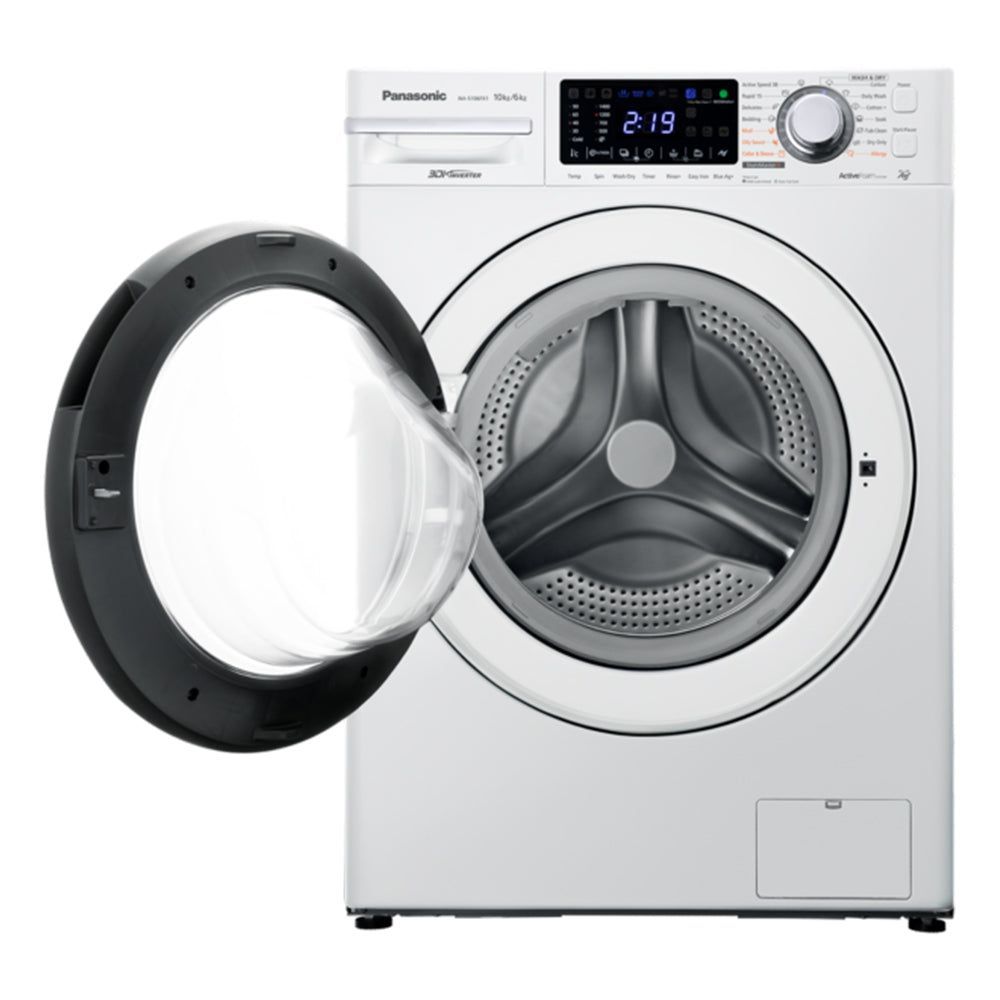 Panasonic NA-S106FX1WA Front Load 10KG Washer & 6KG Condenser Dryer