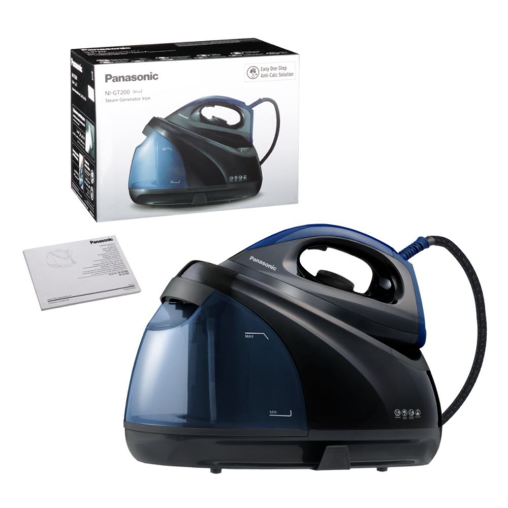 Panasonic NI-GT200ASJ Anti-calc Steam generator Iron for Quick Ironing