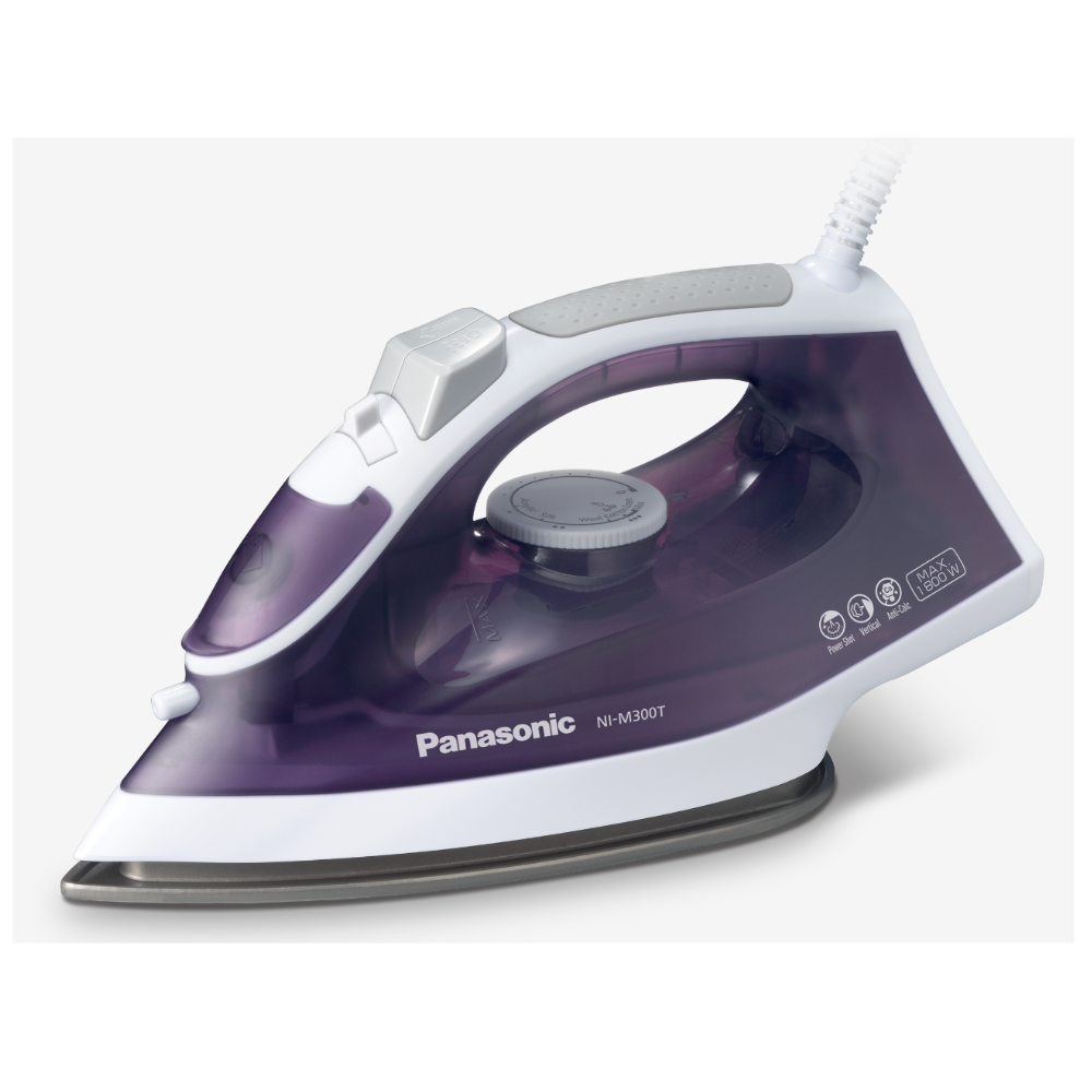 Panasonic NI-M300TVSJ Clothes Iron 1780W Output, U-Shaped Soleplate, Titanium Coating