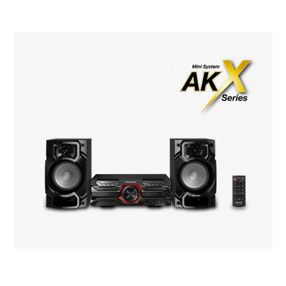 Panasonic SC-AKX320GNK 450W Bluetooth Wireless Mini System