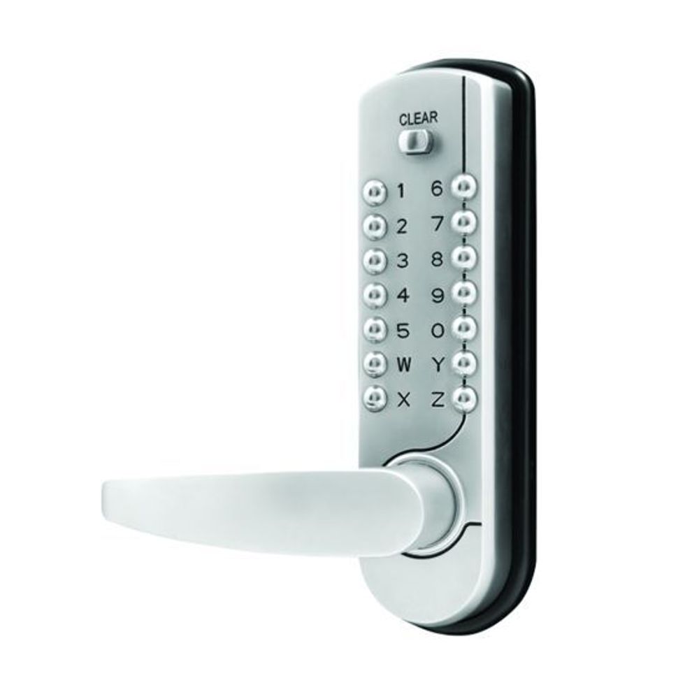 Yale Mechanical Digital Storeroom Door Lock Saturn Chrome - SL7200SCLS