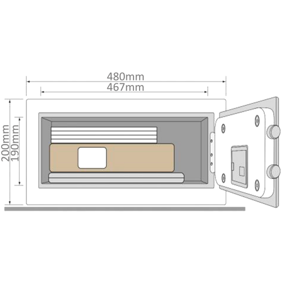 Yale Certified Safe Laptop - SYLEM/200/EG1