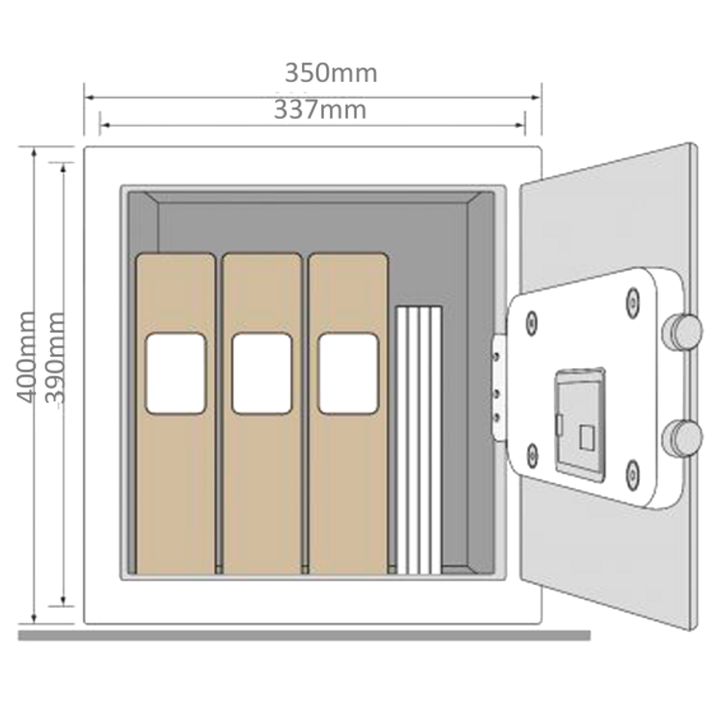 Yale Certified Safe Office - SYSEM/400/EG1