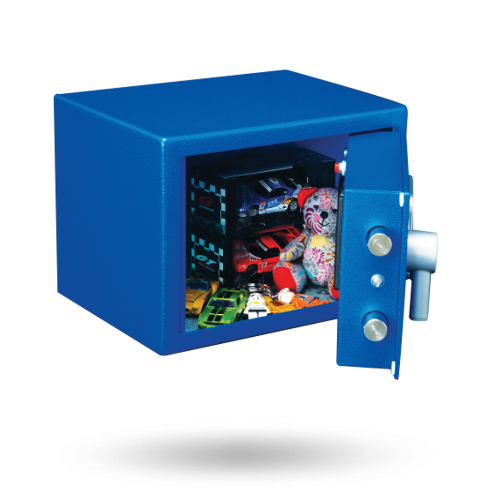 Yale Mini Safe - Blue - SYSV/170/DB1/BL1
