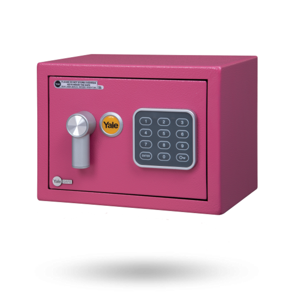Yale Mini Safe - Pink - SYSV/170/DB1/PK1