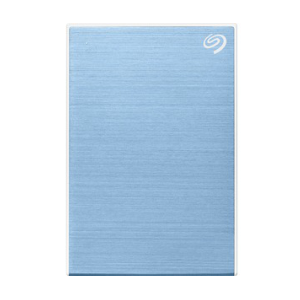 Seagate One Touch STKB1000402 - 1TB Portable Hard Drive - 2.5" External - Light Blue - USB 3.0