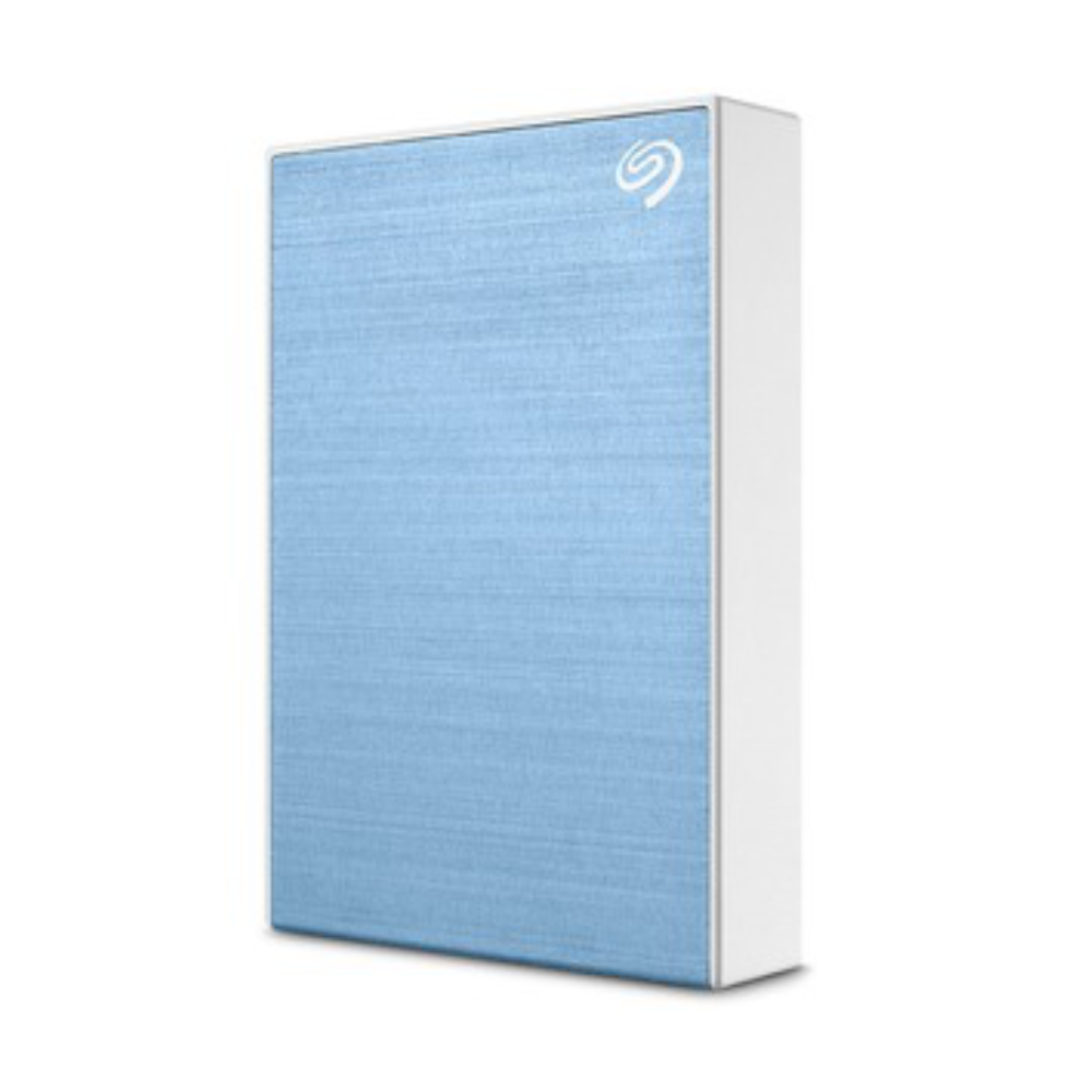 Seagate One Touch STKB1000402 - 1TB Portable Hard Drive - 2.5" External - Light Blue - USB 3.0