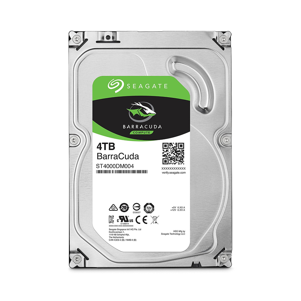 Seagate ST4000DM004 - BarraCuda 4TB 3.5 inch SATA3 256MB Internal Hard Drive