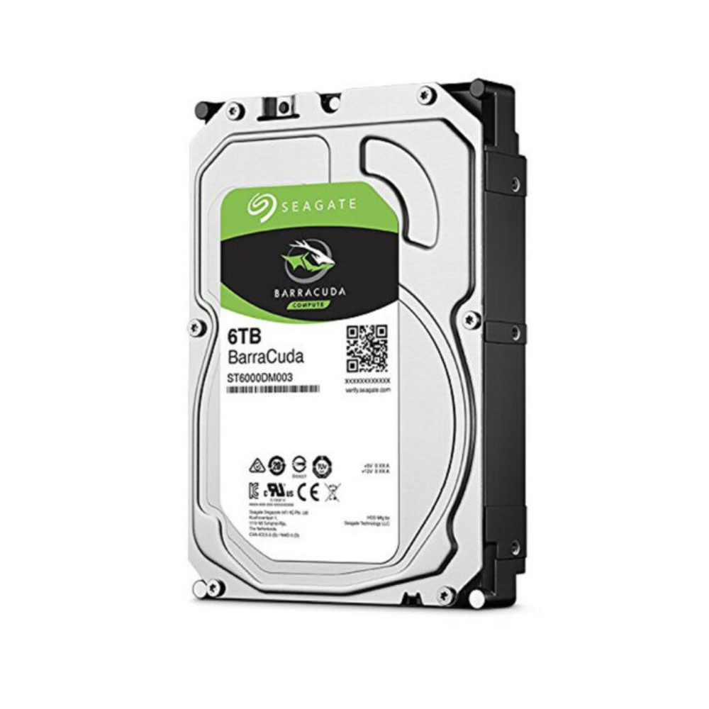 Seagate ST6000DM003 - BarraCuda 6TB 3.5 inch SATA3 256MB Internal Hard Drive