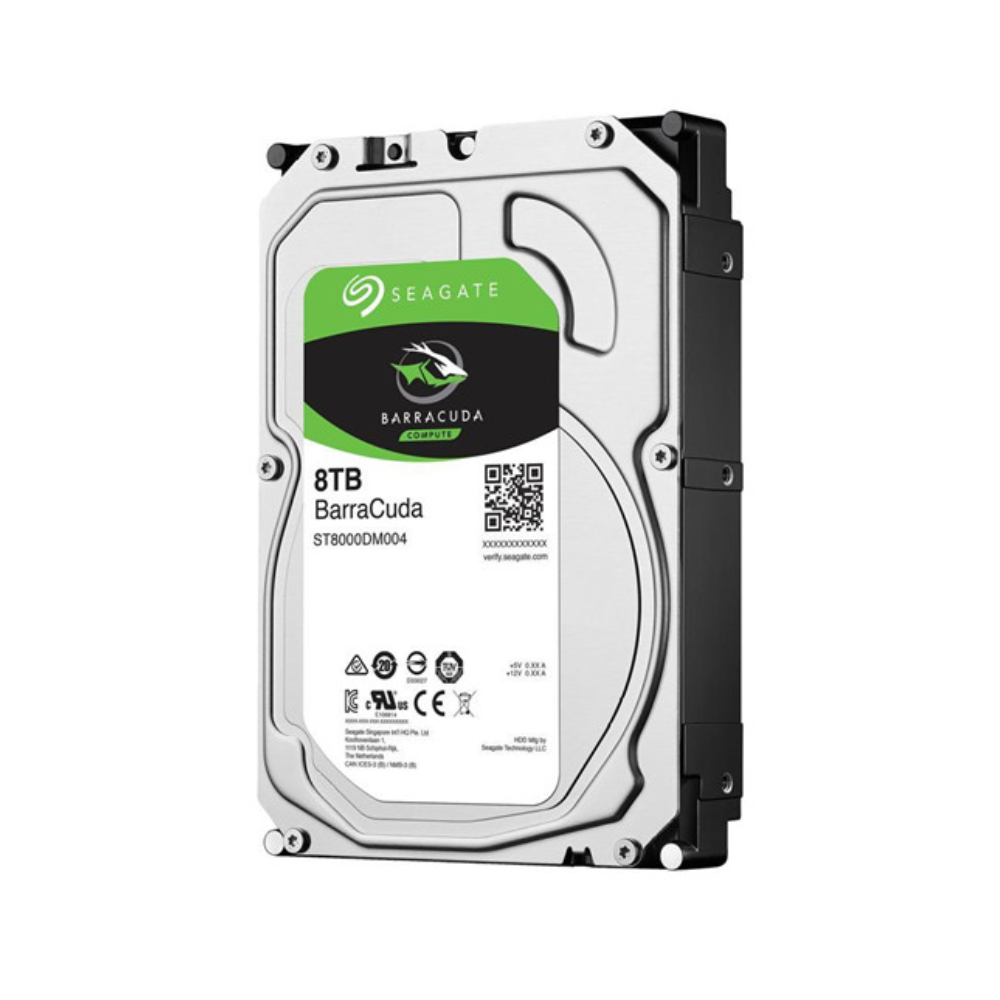 Seagate ST8000DM004 - BarraCuda 8TB 3.5 inch SATA3 256MB Internal Hard Drive