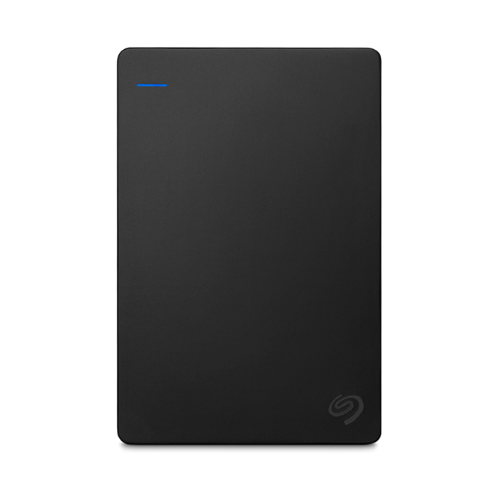 Seagate Game Drive STGD4000400 - PS4 4TB Portable Hard Drive - External - Black, Blue - USB 3.0