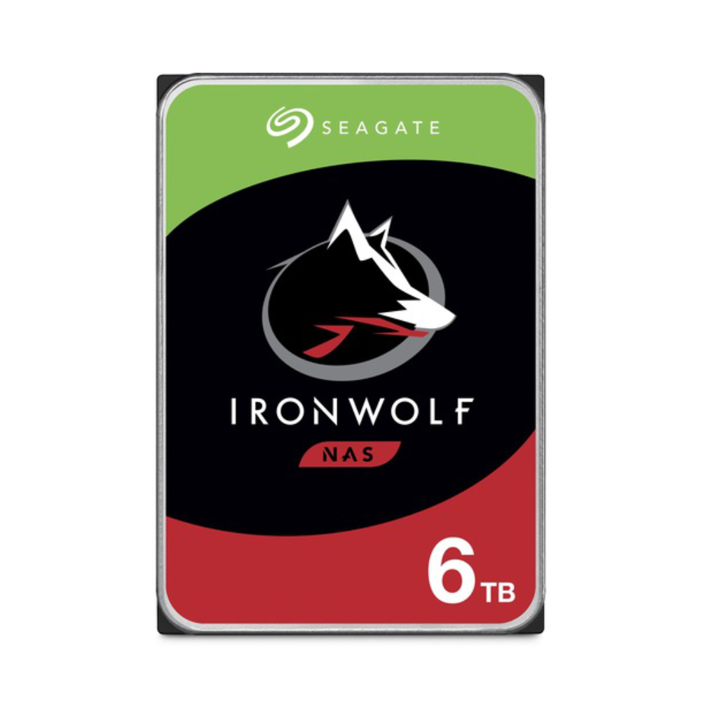 Seagate IronWolf ST6000VN001 6TB Hard Drive - 3.5" Internal - SATA (SATA/600)