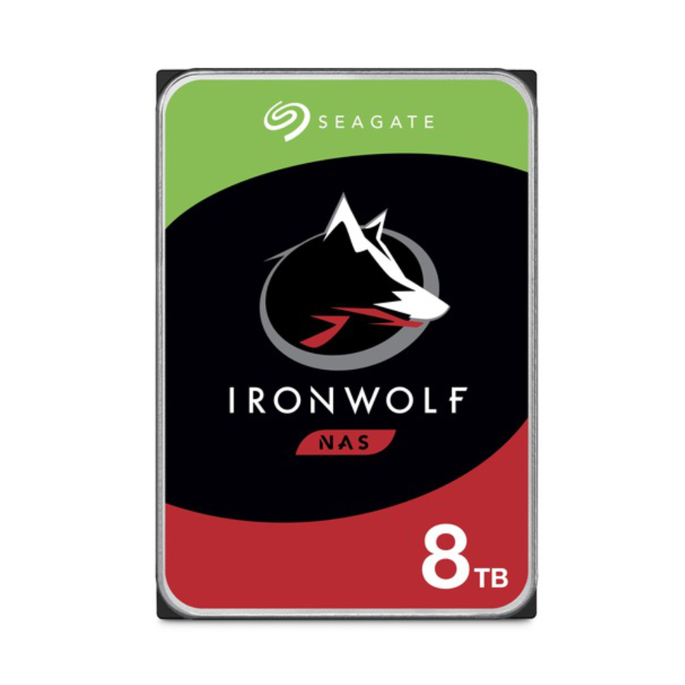 Seagate IronWolf ST8000VN004 8TB Hard Drive - 3.5" Internal - SATA (SATA/600)