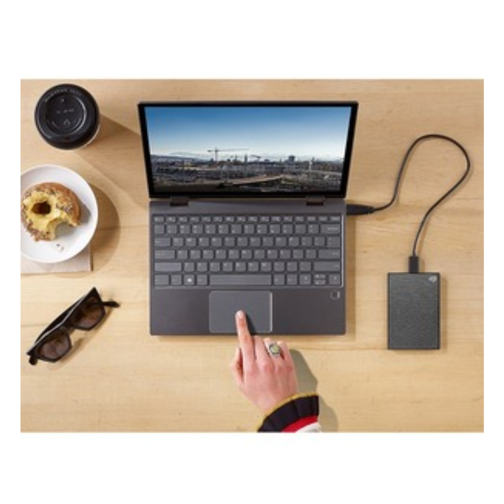 Seagate One Touch STKC4000404 - 4TB Portable Hard Drive - 2.5" External - Space Grey - USB3.0