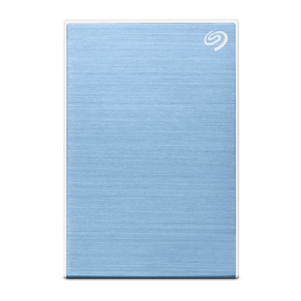 Seagate One Touch STKY2000402 - 2TB Portable Hard Drive - 2.5" External - Light Blue - USB 3.0