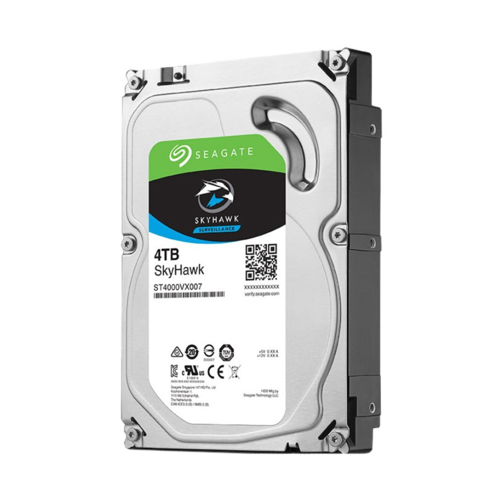 Seagate SkyHawk ST4000VX007 - 4TB Surveillance Hard Drive - SATA - 64MB Buffer