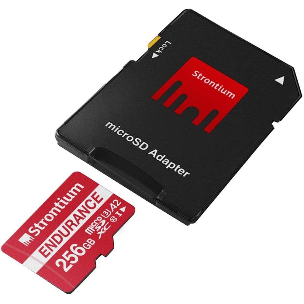 Strontium Nitro Plus Endurance SRP256GTFU3ES - A2 256GB Class 10/UHS-I (U3) microSDXC