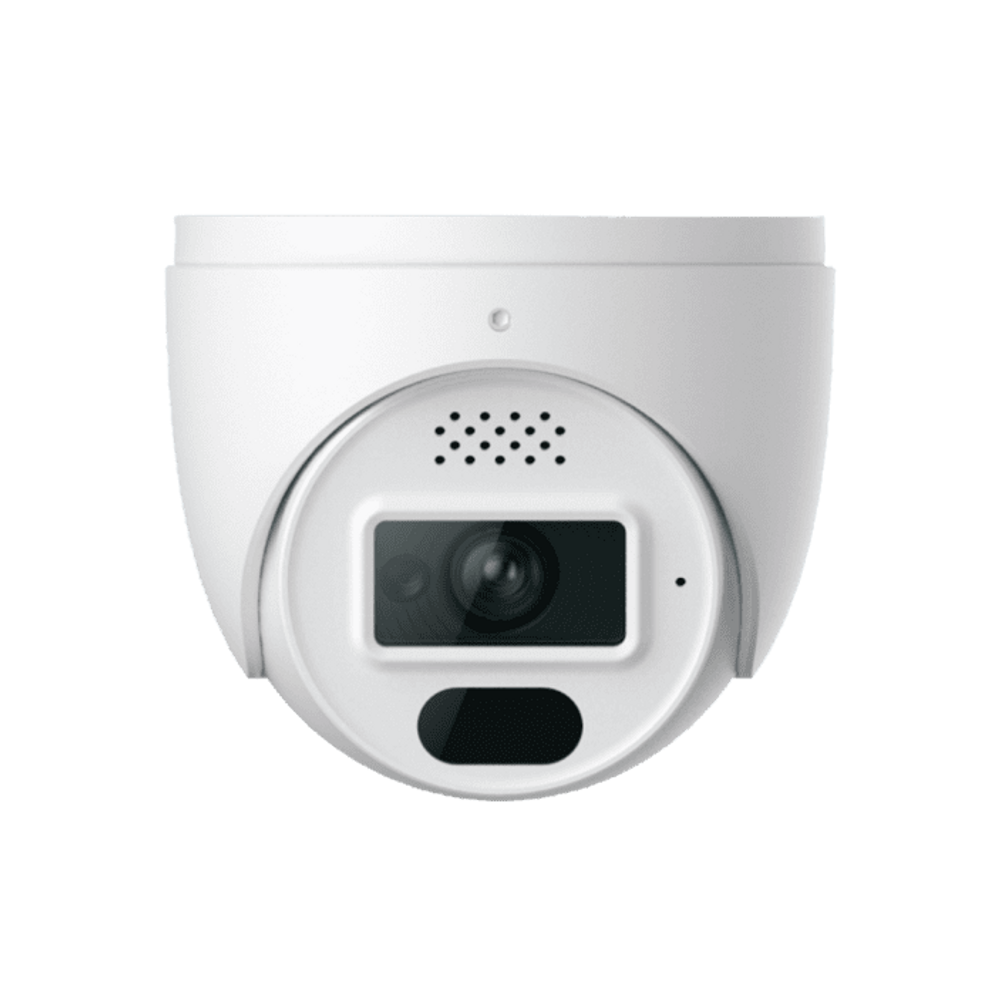 TVT-D2.8-F-4MP - 4MP AI Dome Camera, 2.8mm Fixed Lens Includes Blue & Red Motion Warning Light