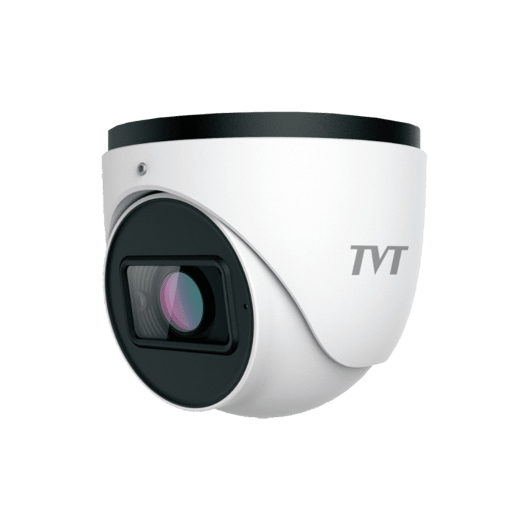 TVT-D2812-8MP-AI - 2.8 - 12mm 8MP 4K MOTORISED LENS DOME CAMERA