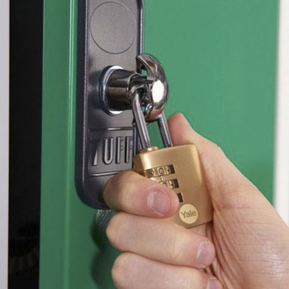 Yale 30mm Brass Combination Padlock - Y150B/30/125/1