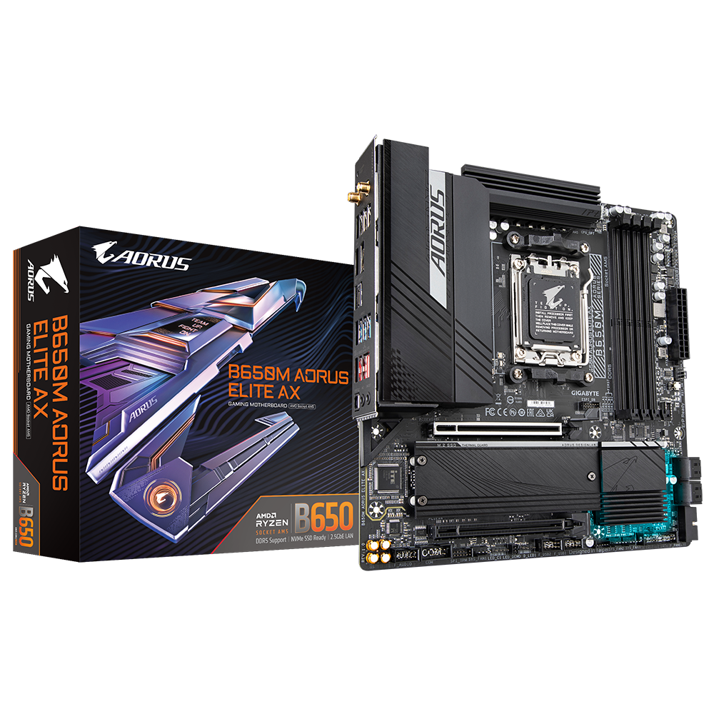 Gigabyte B650M Aorus Elite AX 1.1 Motherboard