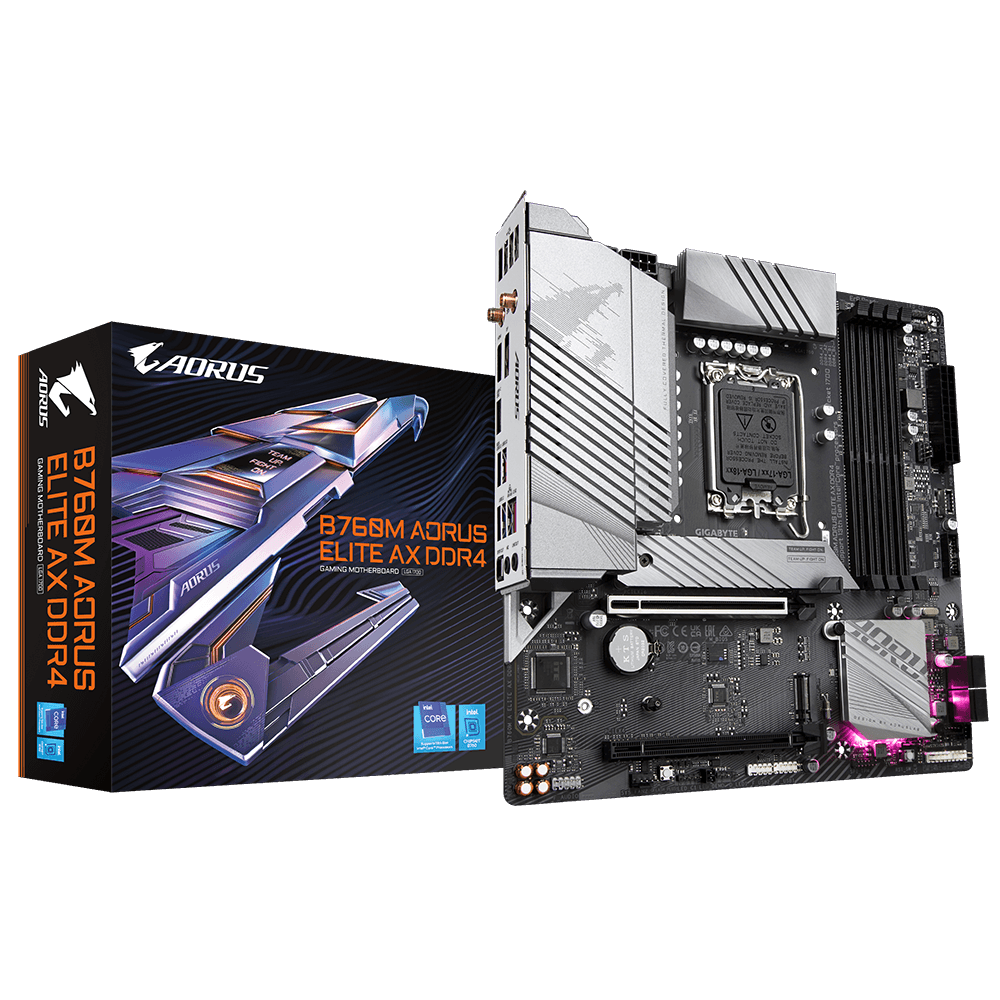 Gigaybte B760M Aorus Elite (AX) Motherboard