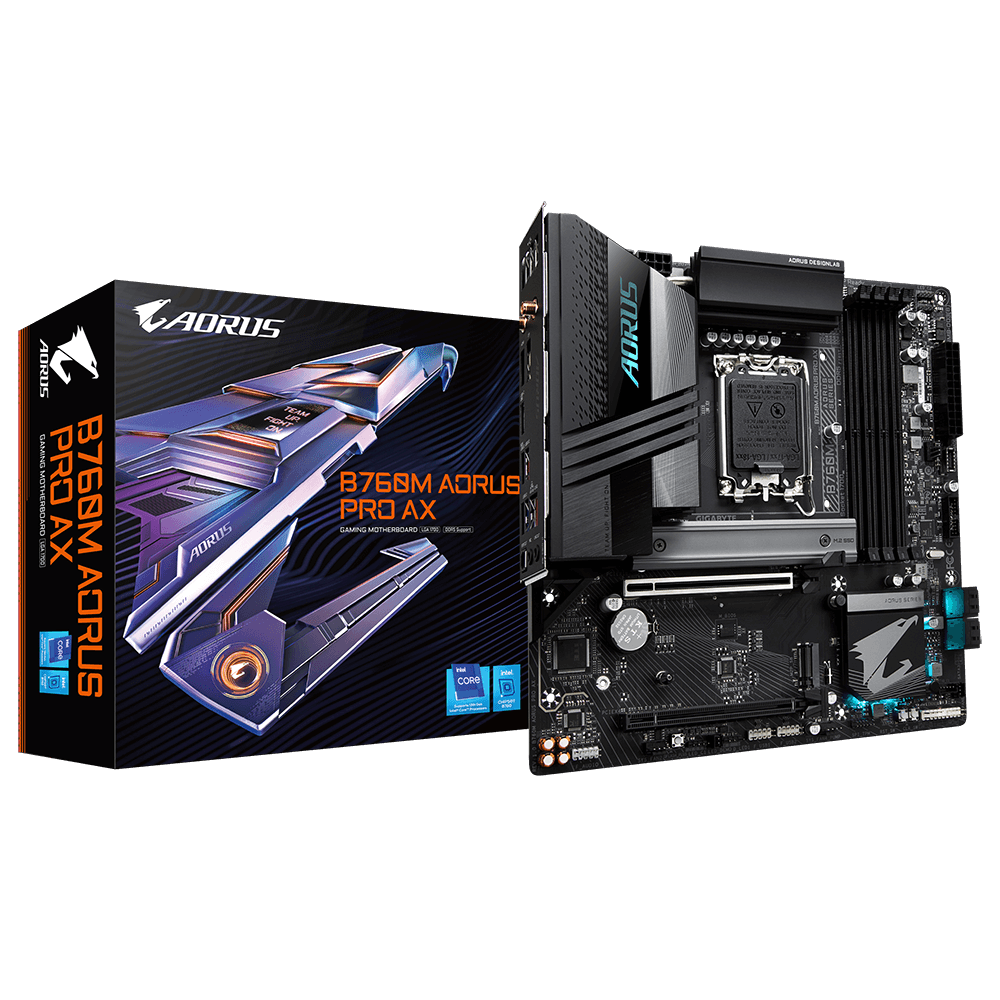 Gigabyte B760M Aorus Pro (AX) Motherboard