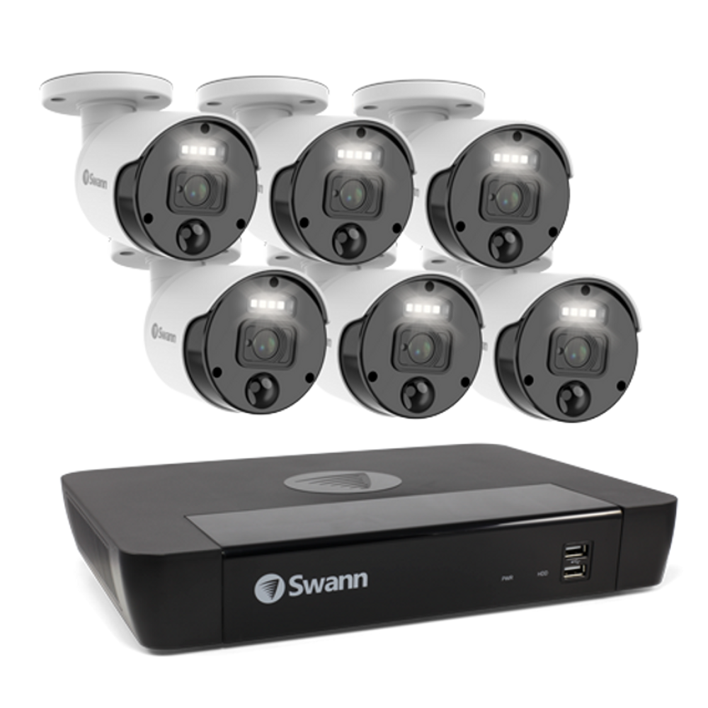 Swann SWNVK-876806-AU Master-Series 4K HD 6 Camera 8 Channel NVR Security System