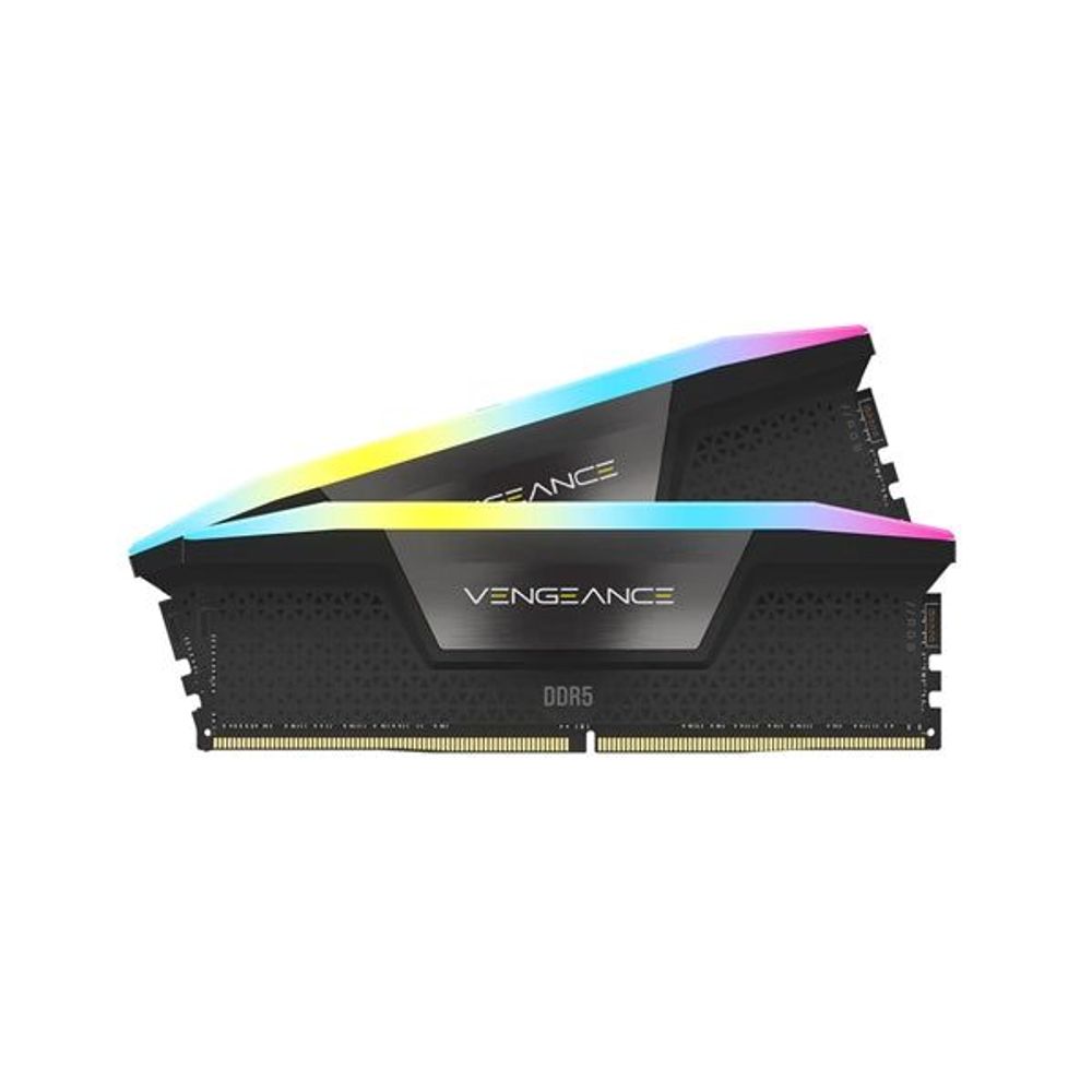 Corsair Vengeance RGB 32GB 2x16GB 6200MHz DDR5 Dimm Xmp 3.0 Black Heatspreader