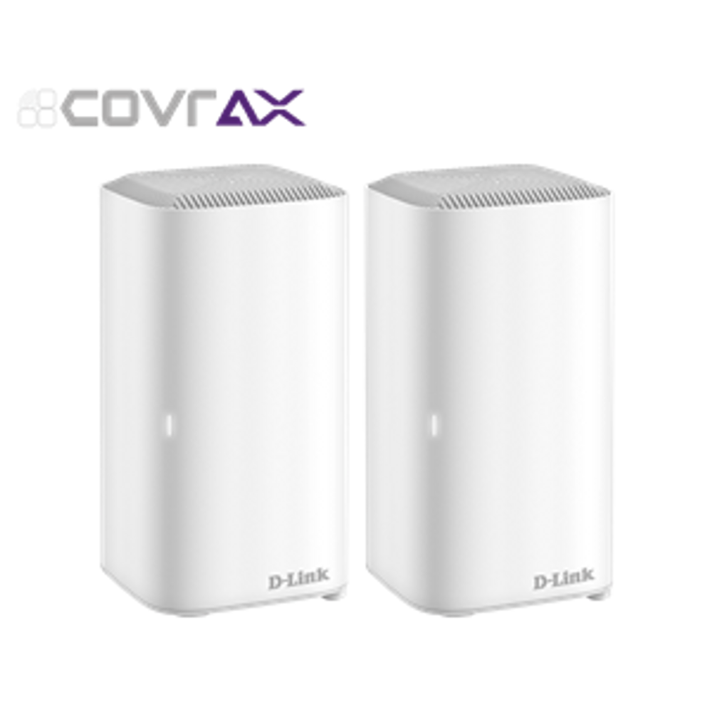 D-Link COVR-X1872 AX1800 Dual Band Mesh Wi-Fi 6 System - 2 Pack