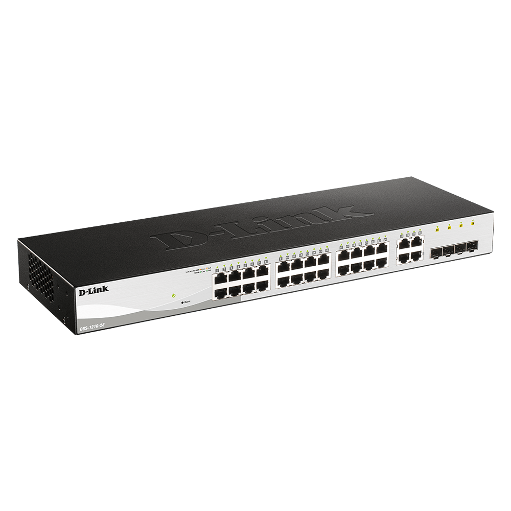 D-Link DGS-1210-28 28-Port Gigabit Smart Managed Switch