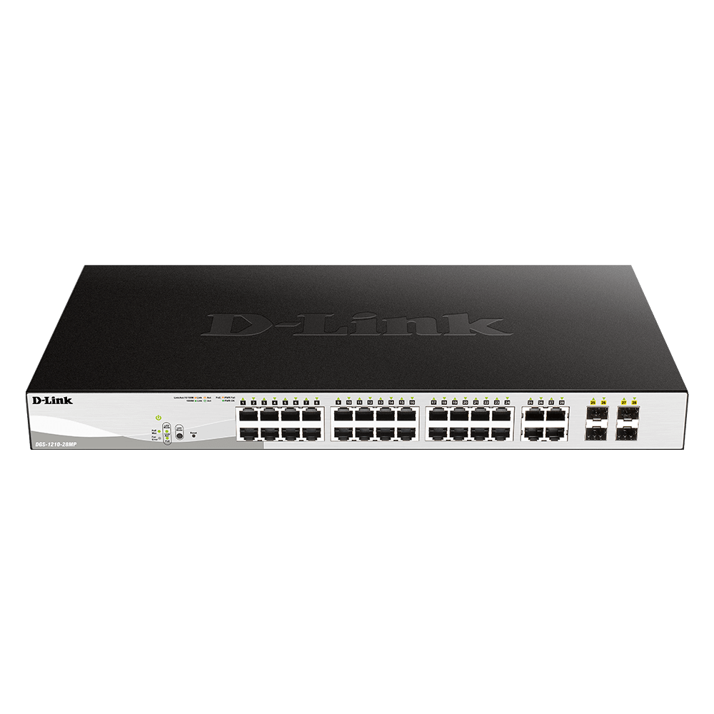 Dlink DGS-1210-28MP 28-Port Gigabit Smart Managed PoE Switch