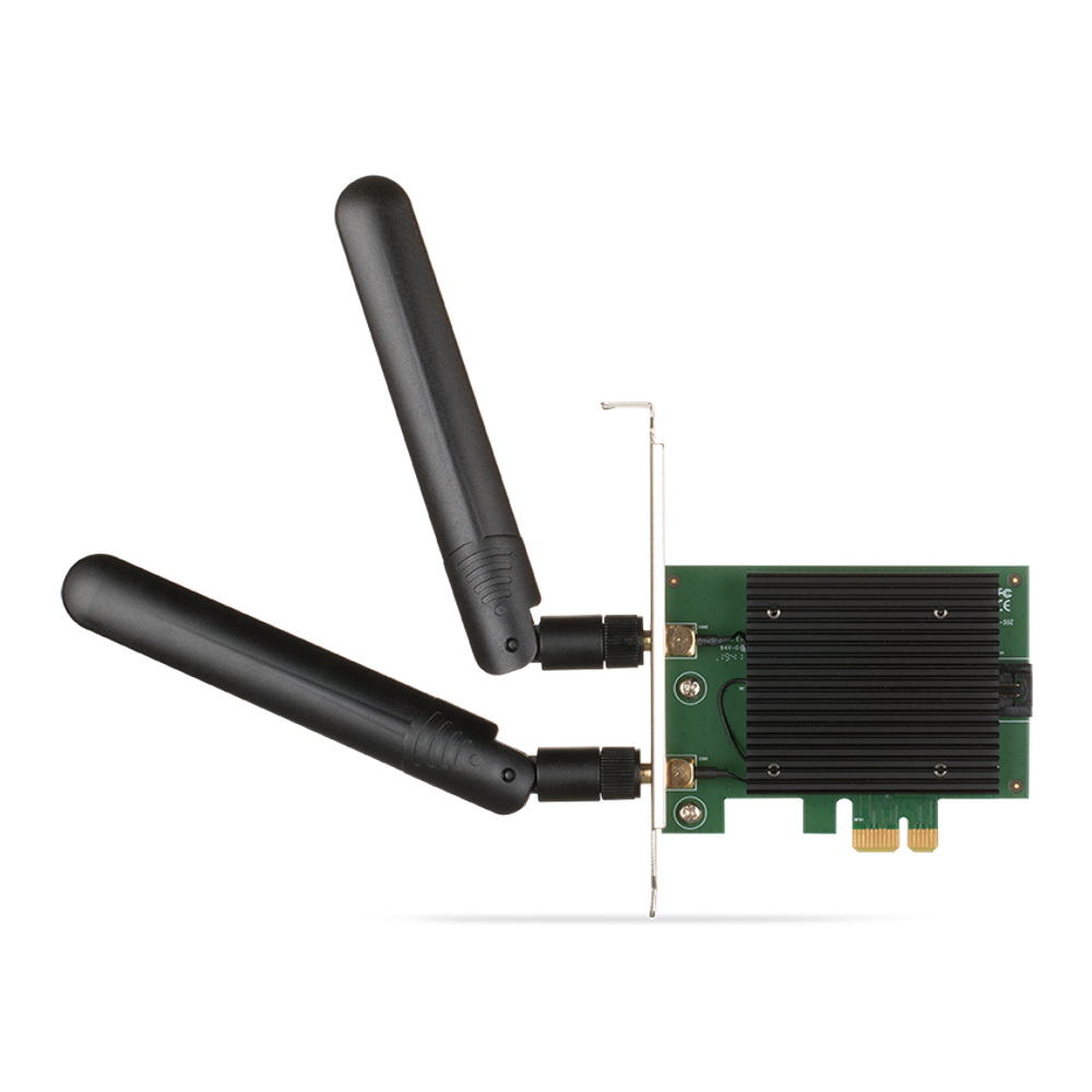 D-Link DWA-X3000 AX3000 Wi-Fi 6 PCie Adapter with Bluetooth 5.1