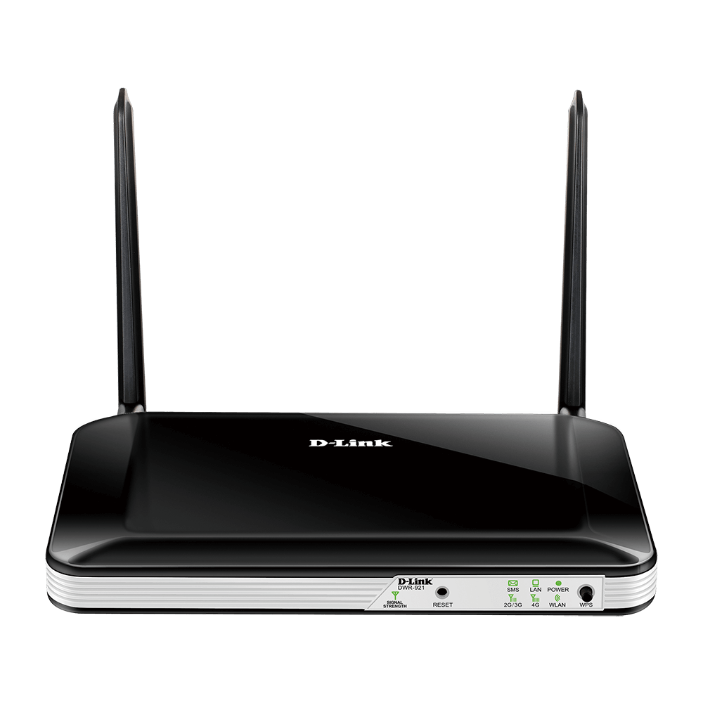 D-Link DWR-921 4G Lte Router with Standard-Size Sim Card Slot