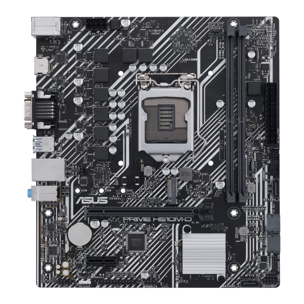 ASUS PRIME H510M-D/CSM mATX LGA1200 Motherboard