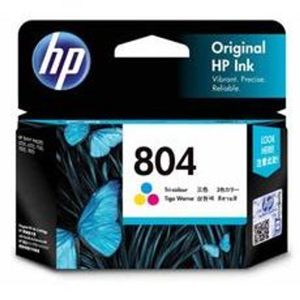 HP 804 Tri-Colour Ink Cartridge