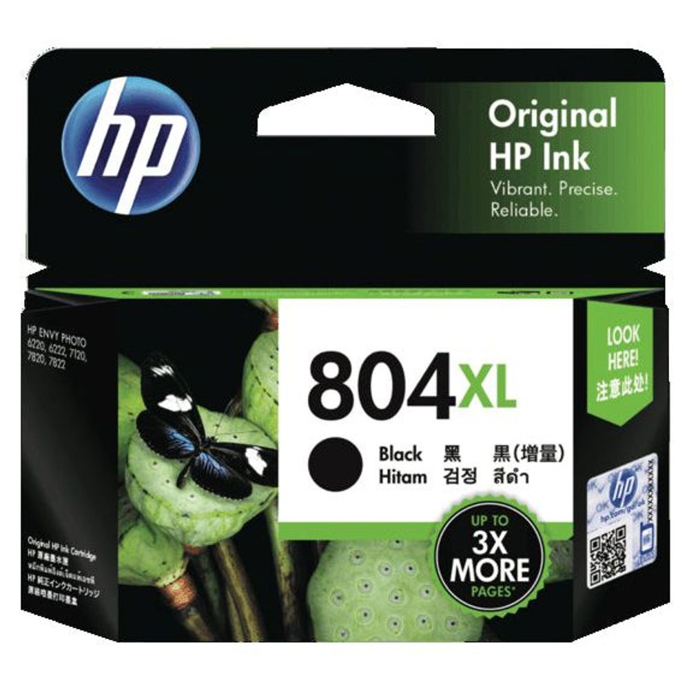 HP 804XL Black High Yield Ink Cartridge