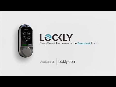 Lockly PGD798 SN - Vision Smart Deadbolt Lock + Video Doorbell - Saturn Nickel