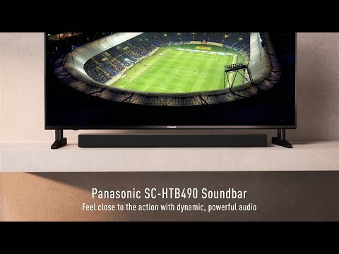 Panasonic SC-HTB490GNK 2.1ch 240W Soundbar with Subwoofer